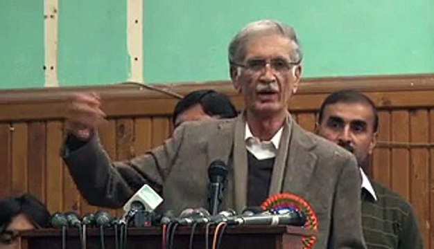 CM KPK Pervez Khattak Media Briefing on CPEC Issue - 12th February 2016