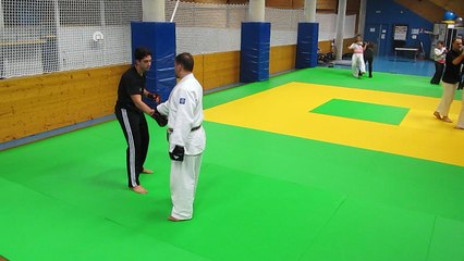 Karaté défense training kumité