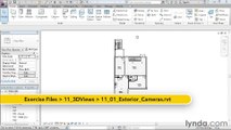 11 01. Creating an exterior camera - House in Revit Architecture