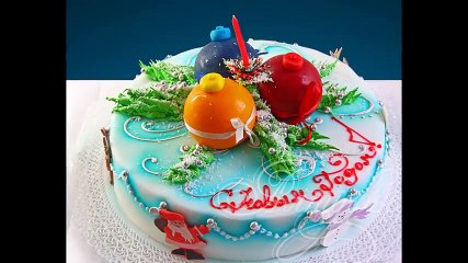 Новогодние торты. Торты новогодние фото