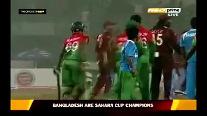 Batsman Forgot To Take The Winning Run