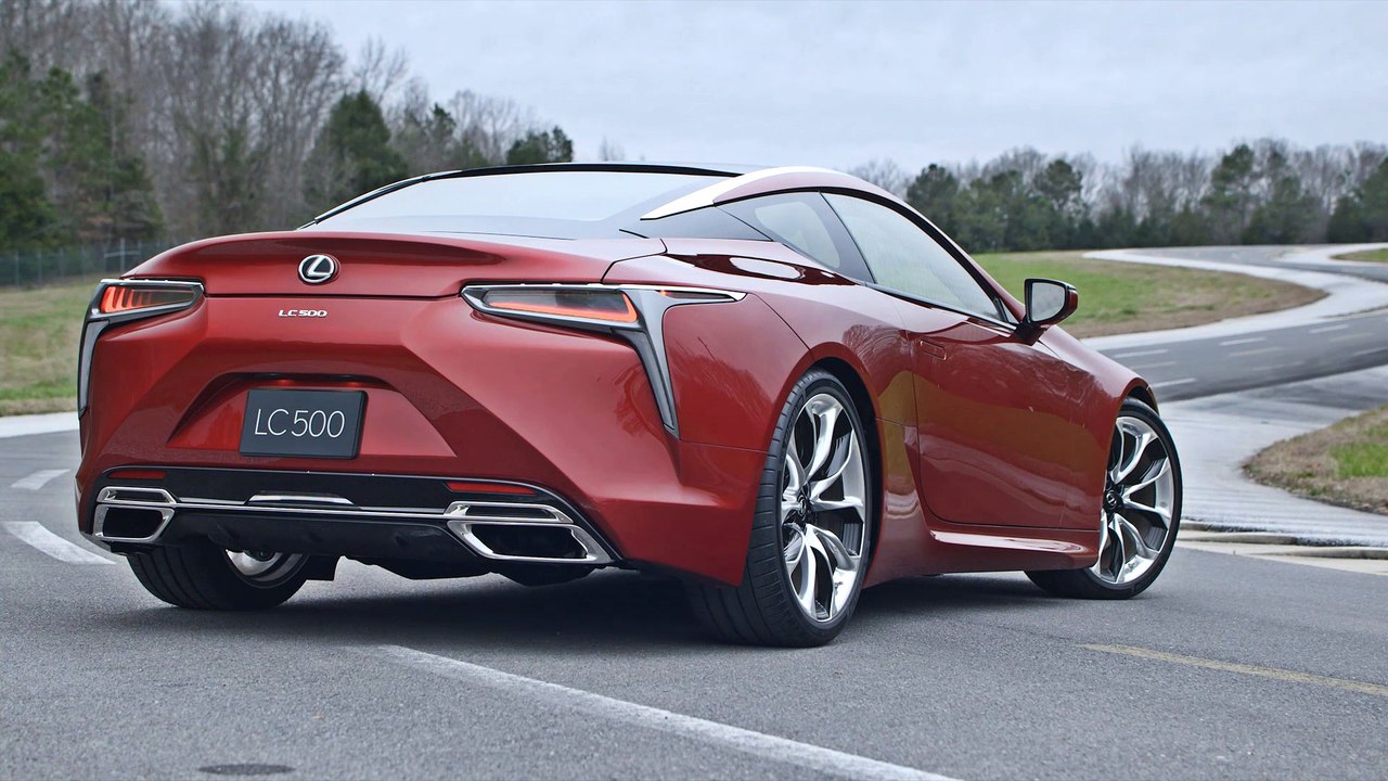 Lexus LC 500 2017 test drive / interior and exterior 2016