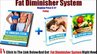How to Lose weight fast without workouts - A Best Fat Diminisher Review