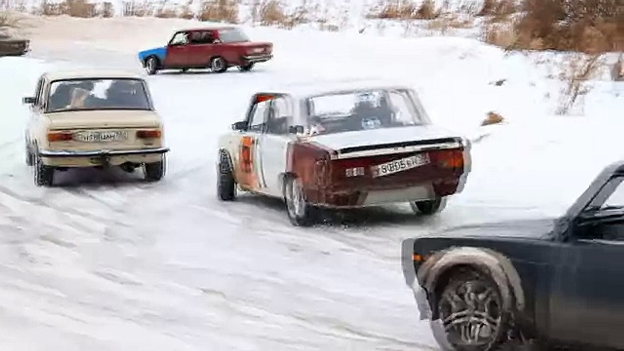Корч-жиги дают угла - Lada Drift
