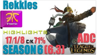 Rekkles - Corki ADC Highlights - League of Legends
