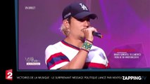 Victoire de la musique : le surprenant message politique lancé par Nekfeu en plein direct ! (Vidéo)