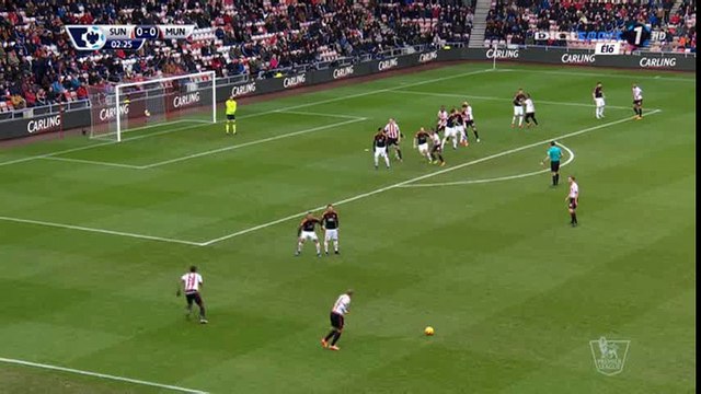 Wahbi Khazri Goal HD - Sunderland 1-0 Manchester United - 13-02-2016