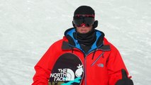 How To Snowboard  Switch BS 180 w Benji Farrow  TransWorld SNOWboarding