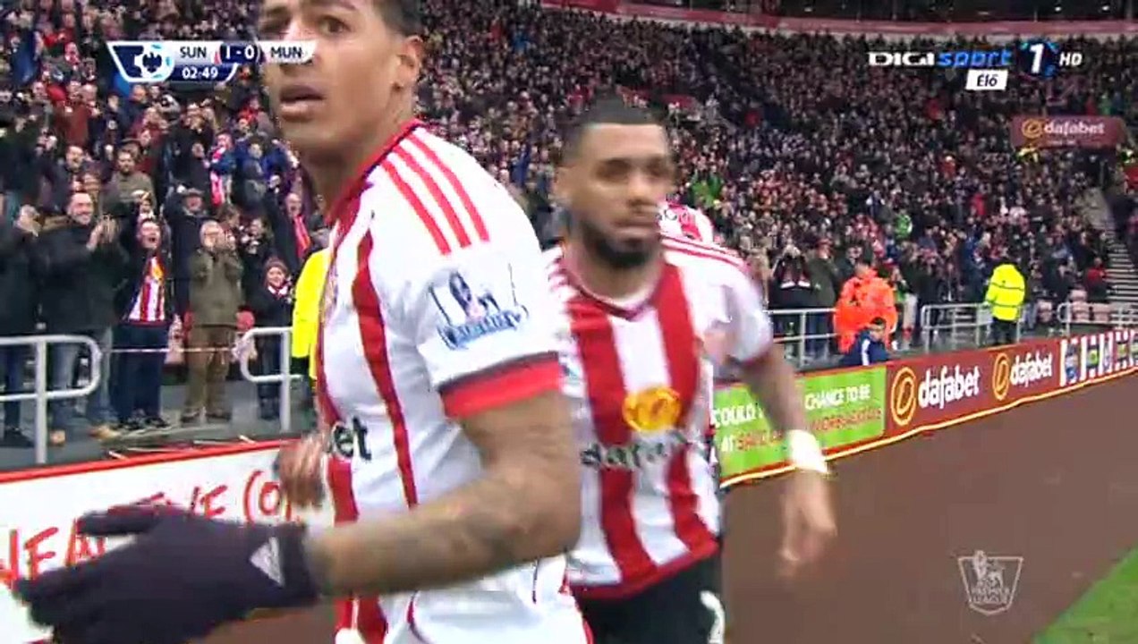 Wahbi Khazri Goal HD - Sunderland 1-0 Manchester United - 13-02-2016