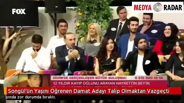 Zuhal Topal'a büyük şok! Damat adayı, izdivacın Songül'ünü rezil etti! (1024p FULL HD)
