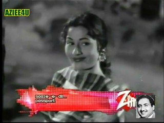 Mohd. Rafi & Lataji - film-Passport-1961