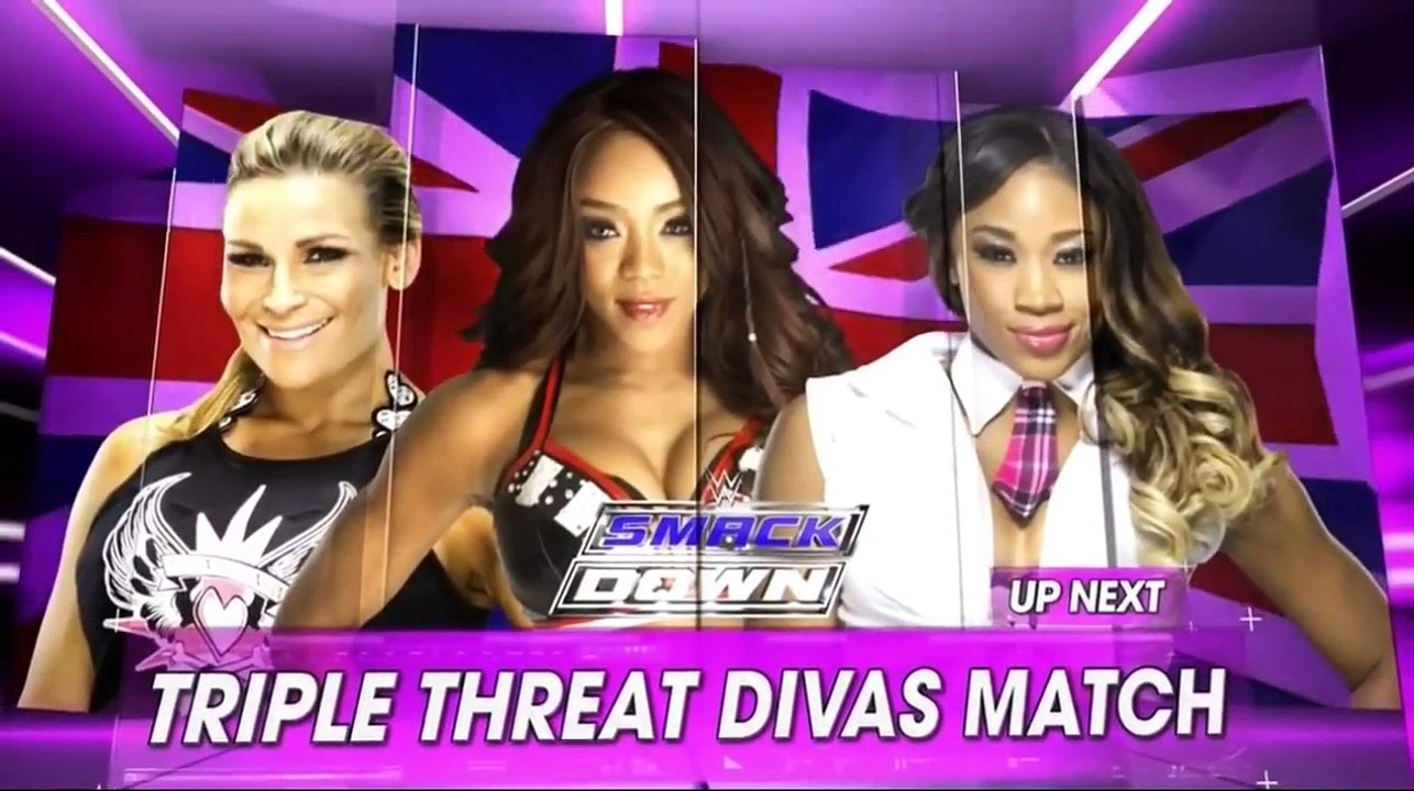WWE Natalya vs. Cameron vs. Alicia Fox show