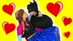Frozen Anna & Batman Vs joker - Anna Kidnapped in real life - Funny Superheroes Movie (1080p)