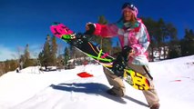 Snowboarding How To Backside 360 a jump with Kimmy Fasani - TransWorld SNOWboarding