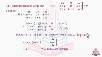Question No.5 ( Part vii, viii & ix )