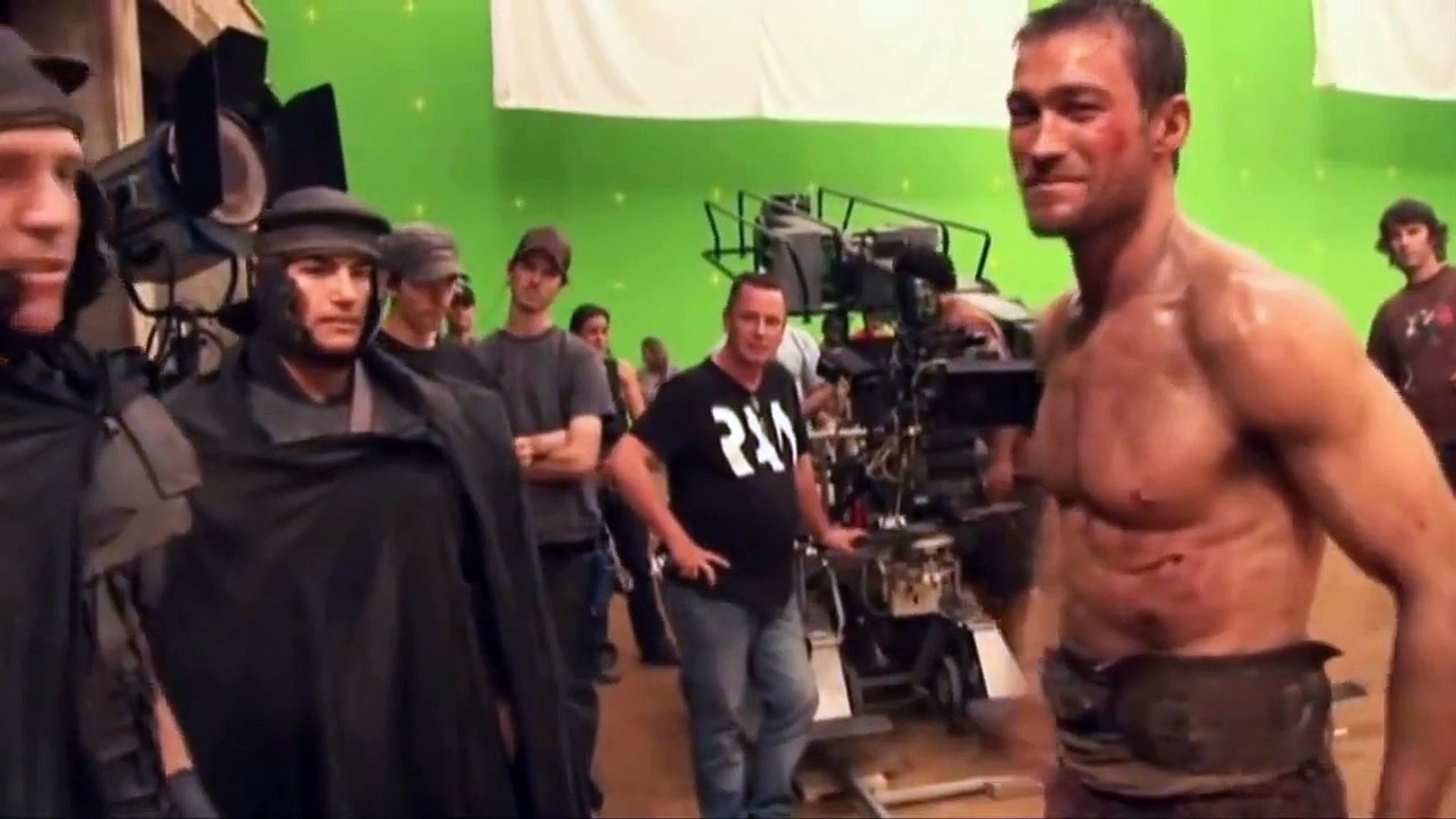 Spartacus behind the gore