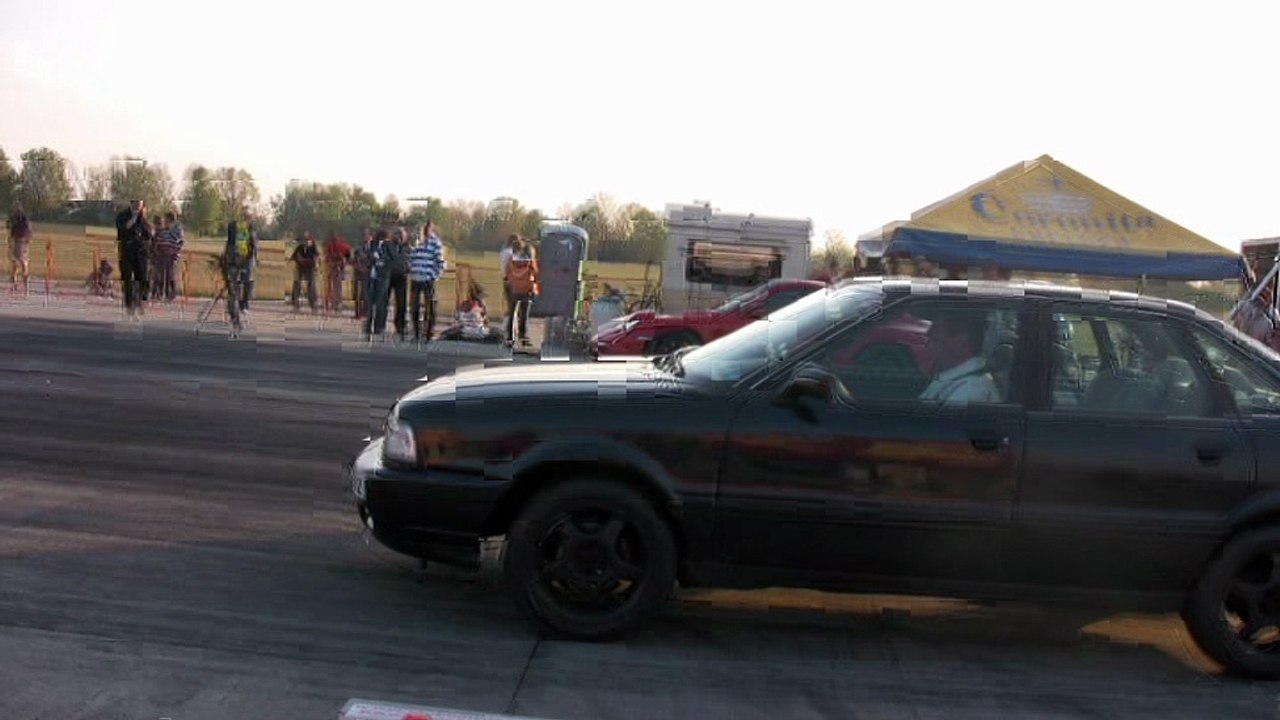 Porsche 997 Switzer Turbo Vs. Audi 90 Quattro Turbo