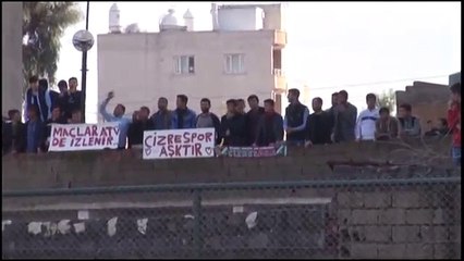 Cizre’deki maçtan sonra olaylar çıktı