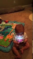 very small kid addicted of mobile - really amazing