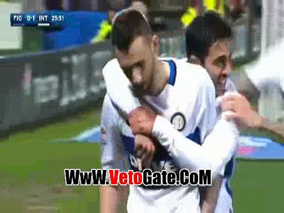 "انتر ميلان"يتقدم بهدف امام "فيورنتينا"