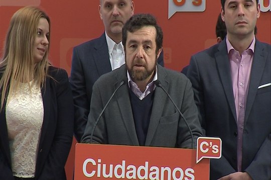 Ciudadanos ve difícil llegar a un acuerdo con Podemos
