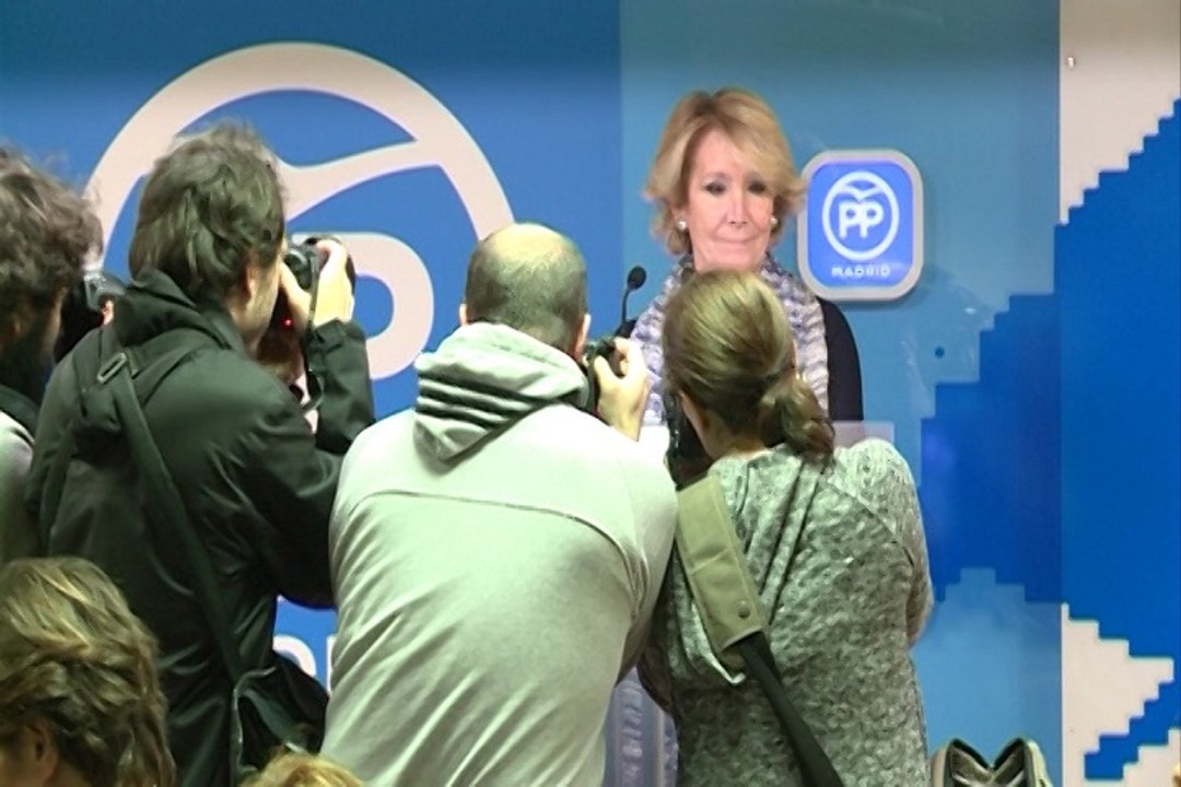 La oposición reacciona a la dimisión de Aguirre