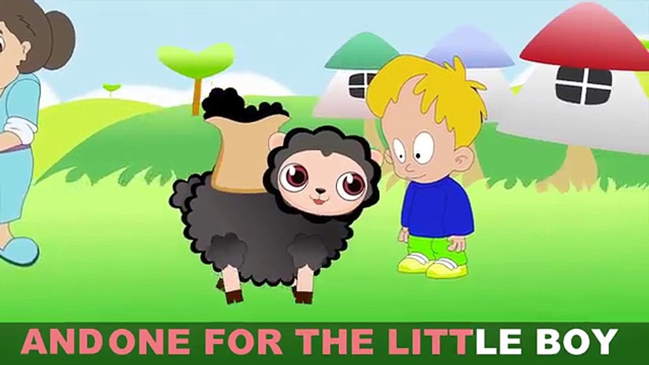Baa Baa Black Sheep Full Nursery Rhyme And Kids Video Poem With Full Lyrics HD -SM Vids