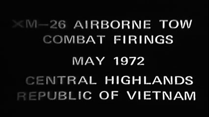 Confidential Vietnam Combat TOW Firings, 1972