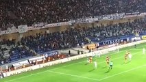 Başakşehir 2-2 Beşiktaş Taraftardan Tezahürat 14.02.2016 Süper Lig
