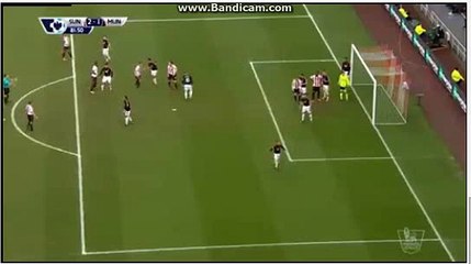 sunderland vs man utd goal 2-1 de Gea D. (Kone L.) (Own goal)