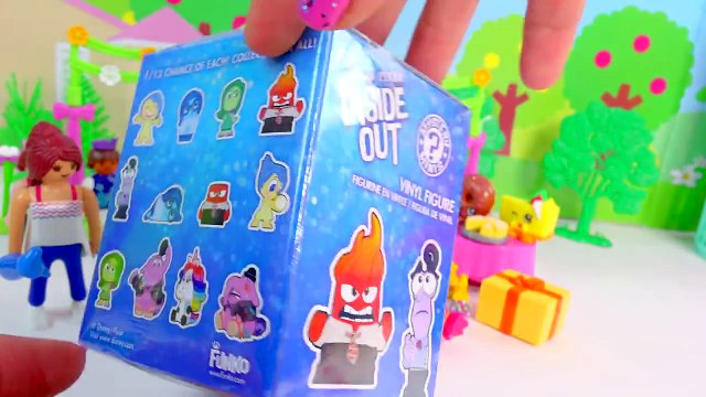 Birthday Party with Disney Pixar Inside Out Funko Mystery Mini Surprise Blind Bag Unboxing
