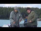 Youth Fishing for Coho Salmon in BC