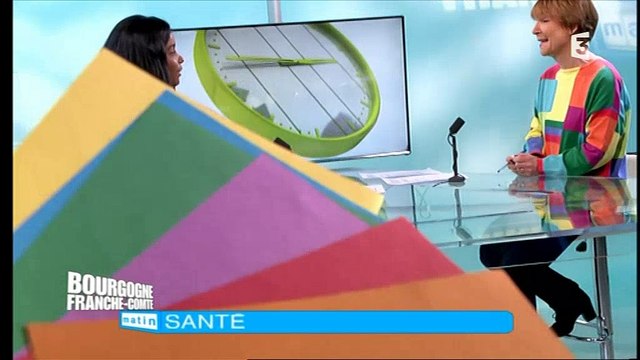 La santé et les couleurs dans Bourgogne Franche-Comté Matin