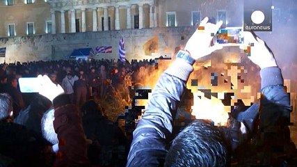 Yunan çiftçiler Atina'da hükümeti protesto etti