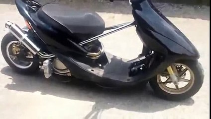 Скутер Хонда дио 250сс Чумавой тюнинг Honda live dio 250cc