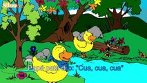 Fünf kleine Enten Cinco patitos in Spanischer Sprache in Spanischer Sprache Yleekids