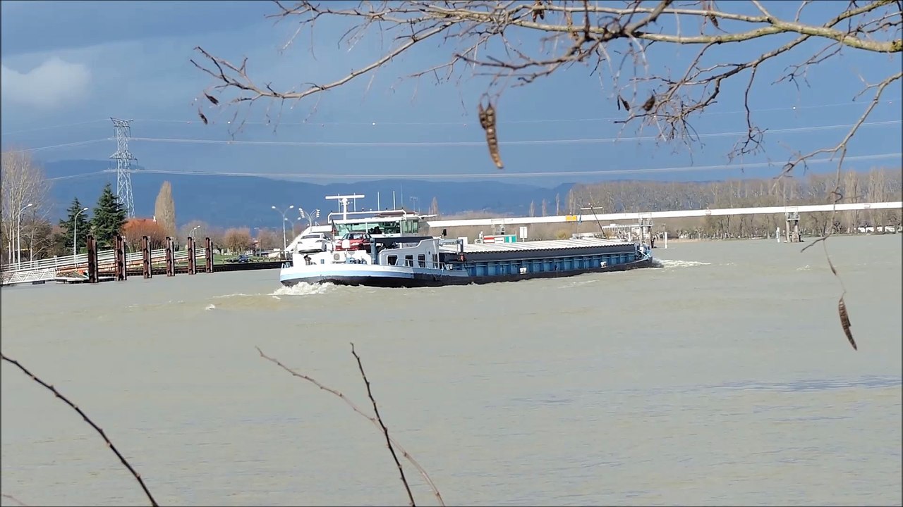 Le TENNESSEE au barrage de Dracé le 13 février 2016