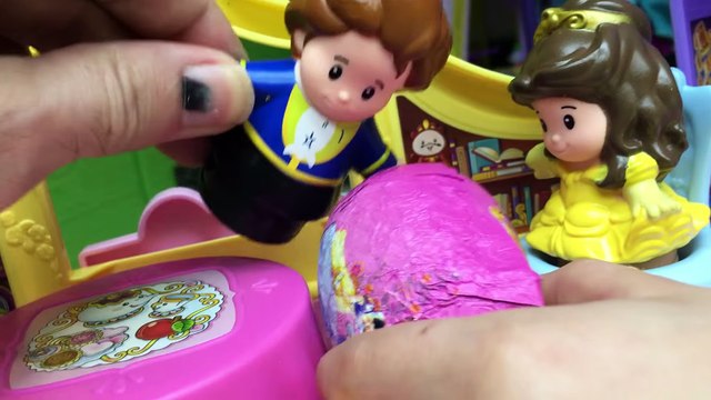 BIG DISNEY PRINCESS TOY DANCING MUSICAL PALACE Kinder Eggs Princess Surprise Toys Funny Ball Room