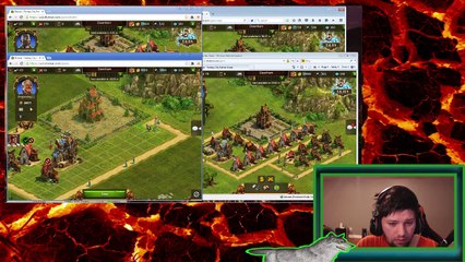 Elvenar all 4 worlds at once I forgot to mute the music