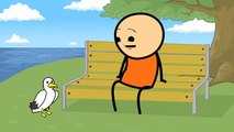 Seagull - Cyanide & Happiness Shorts