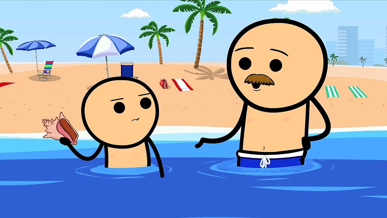 Seashell - Cyanide & Happiness Shorts
