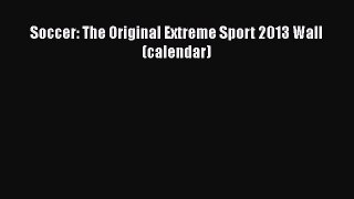 Download Soccer: The Original Extreme Sport 2013 Wall (calendar) Free Books