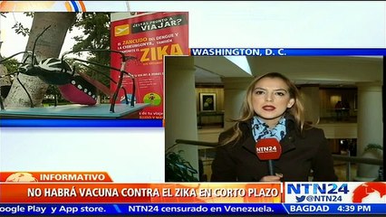 OMS advierte que vacuna contra el zika no estará lista a corto plazo pero sí los test para su diagnóstico