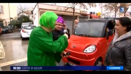 Extrait journal Régionale France 3 19/20 - Carnaval indépendant de Saint Roch