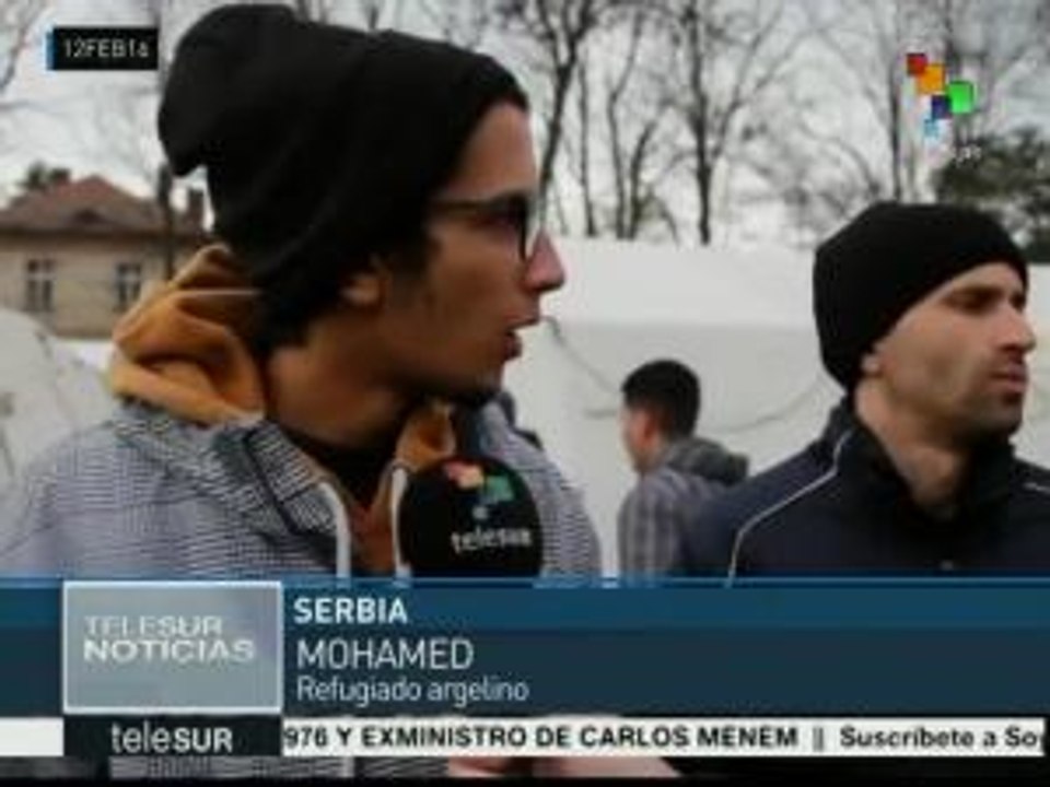 Miles de refugiados quedan varados en la frontera Serbia-Macedonia