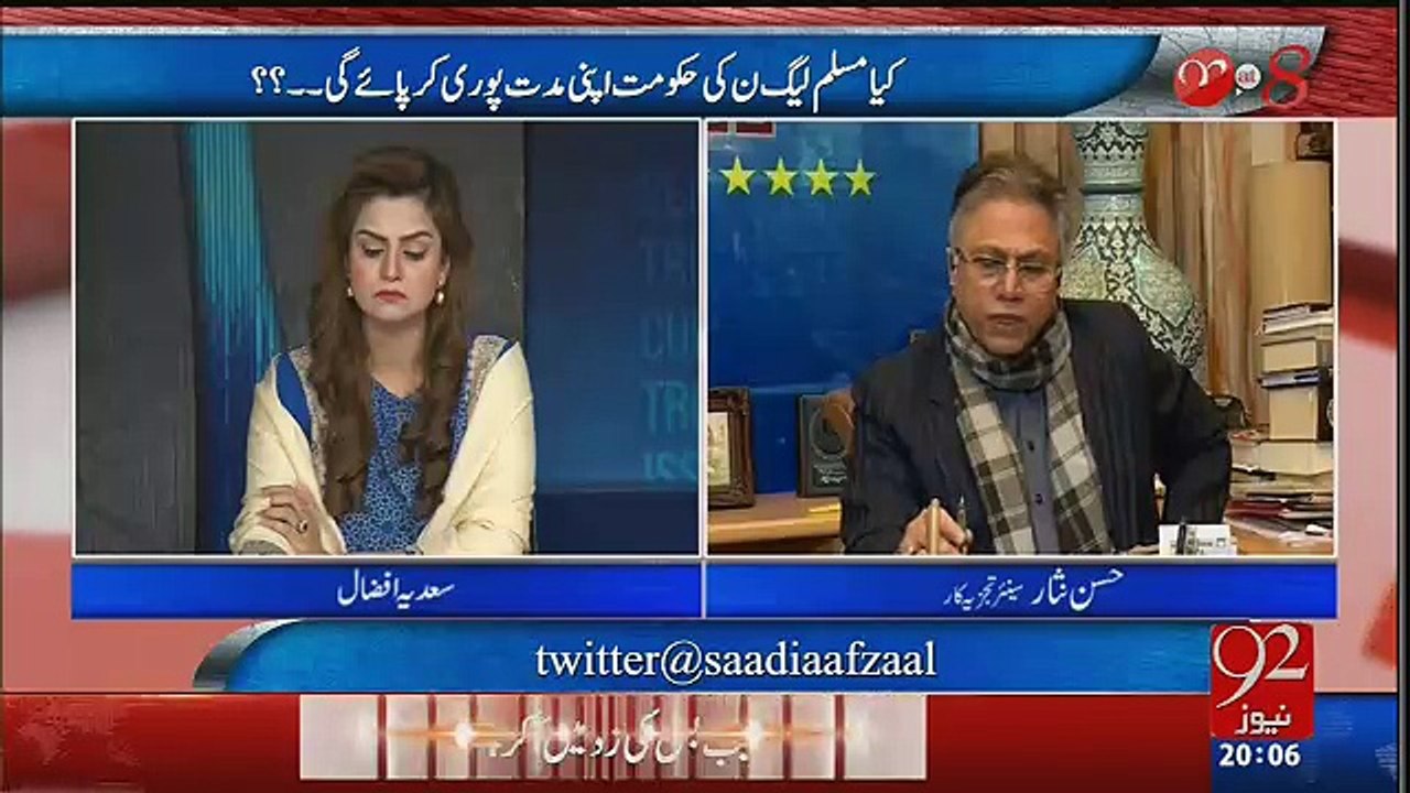 There are no real political parties in our country- Hassan Nisar bashes