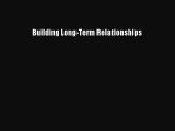 PDF Building Long-Term Relationships Free Books