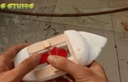 How to make a Rubber Band Powered Boat  Toy boat