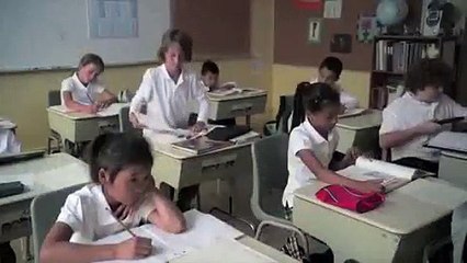 Funny Boy flirting with teacher