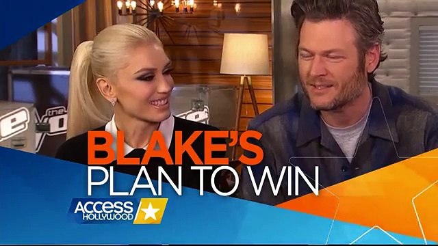 The Voice Exclusive Blake Shelton Welcomes Girlfriend Gwen Stefani As Team Advisor